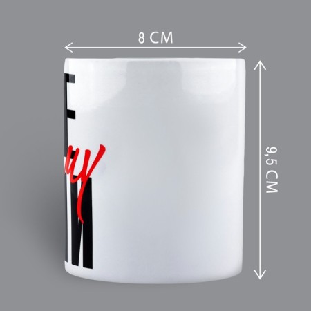 Ceramic mug “Not Mom”, 320 ml, white color-1