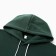 Male sweatshirt is laid down, the color is dark green, size 52