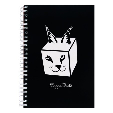 A5 sketchbook, 60 sheets on the crest "Coub", cover Cover Cardboard, a block of three colors, 80 g/m2