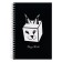 A5 sketchbook, 60 sheets on the crest "Coub", cover Cover Cardboard, a block of three colors, 80 g/m2