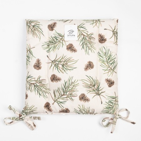 Sitting on a chair Ethel Christmas Tree 42x42cm, 100% cotton, sarzha 190 g/m2-3