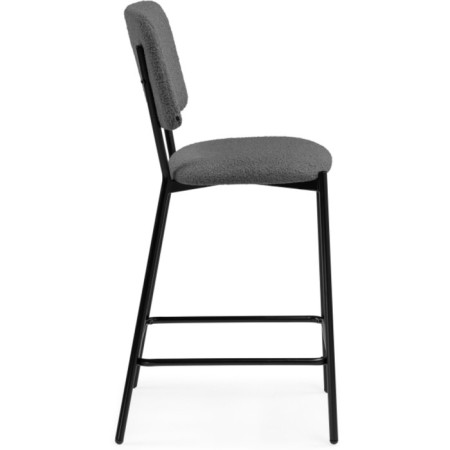 Bar REPARO Metal/Builder Fabric, black/gray 48x48x94 cm-3