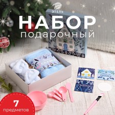 Набор подарочный "Зимняя сказка" полотенце и акс