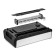 Electric grill KitFort KT-1686, 1500 W, anti-stick coating, 38x22 cm, silver