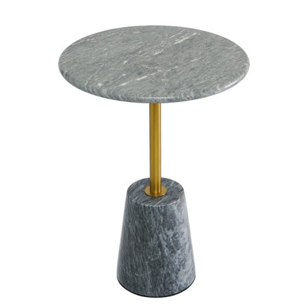 Coffee table Gryd, 400 × 400 × 540 mm, gray color-3
