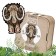 Wooden, figured puzzle Ewa Mastodon Mammoth