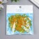 Decor for creativity plastic "Ring for the chain" transparent orange set 25 pcs 2.3x1.65 cm
