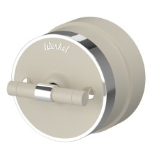 Vintage W5812055 switch, single -volatile, ivory matte chrome
