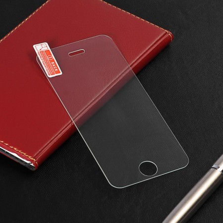 Protective glass 2.5d Luazon for iPhone 5/5s, full glue, 0.26 mm, 9n-3