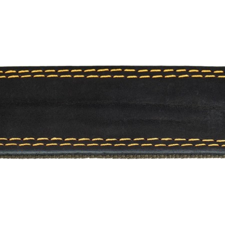 Collar combined leather/tarpaulin, 83 x 4.5 cm, Osh 50-70 cm, black-4