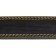 Collar combined leather/tarpaulin, 83 x 4.5 cm, Osh 50-70 cm, black