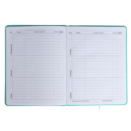 Universal diary for grade 1-11 "Mordashka.shiba", solid cover, artificial leather, foam rubber, liesa, 80 g/m2-6