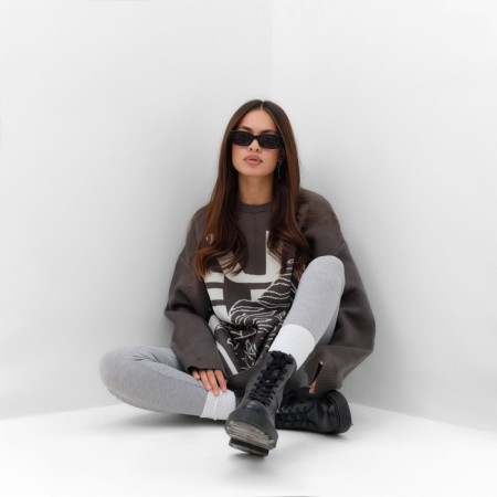 Jumper Female Mist "Tiger", Gray, OneSize (44-48)-4