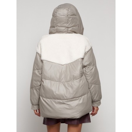Winter jacket, size 50, light brown color-24