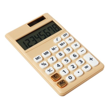 The calculator is a desktop 08-bit-3