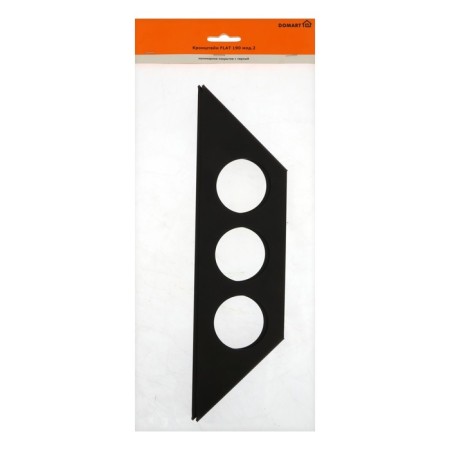 Flat 190 bracket, mod, 2, 2 pcs, black color-4