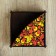 Wooden napkin "Black Khokhloma", color