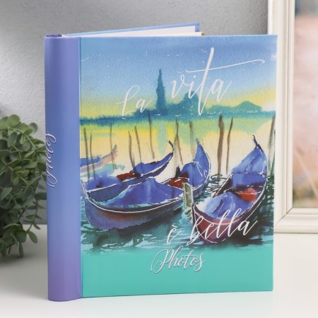 Photo album on 20 magnetic sheets 23x28 cm, "Venice"