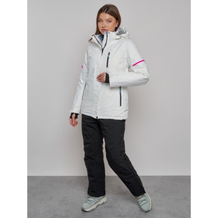 Ski suit female, size 46, white color-1