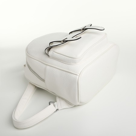 City backpack on lightning, white color-4