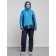 Ski costume female winter, size 58, blue color