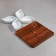 Menzhitsa "Royal Service", 4 pcs: 300 ml, wooden base, porcelain, Iran