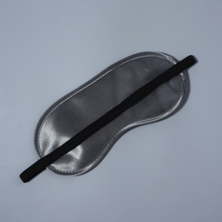Sleep mask Satin 19*8.5cm single elastic band Gray contribution from-2