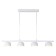 Suspended lamp with a change of lamp Ambrella Light, Techno, TN71037, GX53, white color