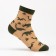 Children's socks "dinosaurs", beige color, size 16-18
