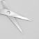 Scissors are manicure, straight, 10.5 cm, silver color/mix