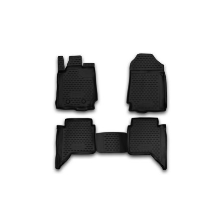 Rugs in the salon for Ford Ranger, 4 Doors, 2011- 4 pcs.