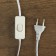 Table lamp 08948/1 E14 40W White-Cofa 25x25x38 cm Risalux