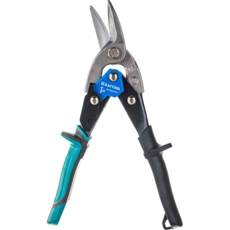 Kraftool Alligator, 2k handles, right cut, 250 mm metal scissors