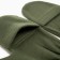 Men's mittens with a folding top of fleece, khaki color
