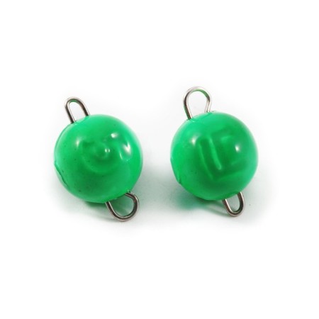 Cargo Cheburashka painted collapsible Yaman 10 pcs., 5 g, green-1