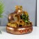 The desktop fountain from the network, the backlight "Zhaba and the hool" 31x31x20 cm