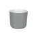 Plastic pot with the Lyon tab, the color is gray