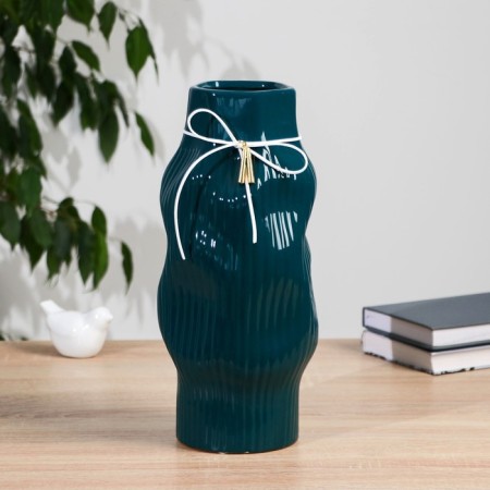 VAZ Coramics Table "Blez" Form, 32 cm, green