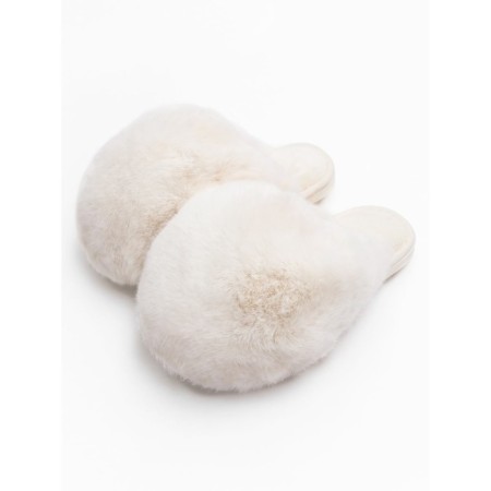 Softy slippers, size 38-39, white color-3