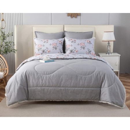 Set duet: blanket-2 pcs, sheets, pillowcases 50x70 cm-2 pcs, 70x70 cm-2 pcs-1