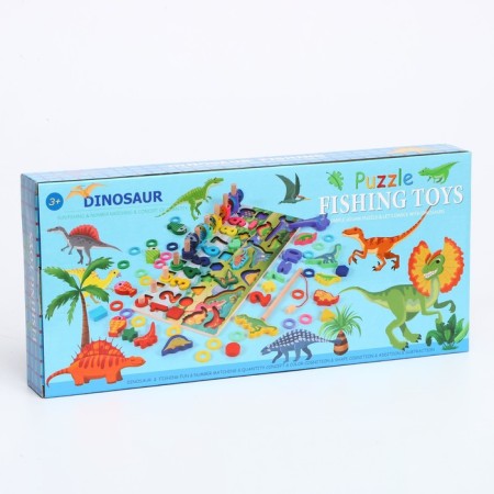 Logic center 5 in 1 "dinosaurs" 40 × 18 × 7 cm-4