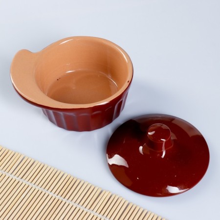 Kokotnitsa "Nostalgia with a lid" 0.2l / 12x8cm, standard-1