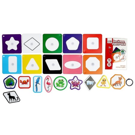 Velcro game "Learn colors and forms"-2
