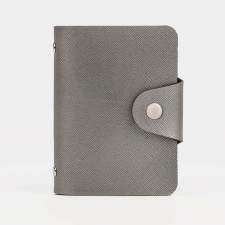 Businessman on the button, 12 cards, silver color