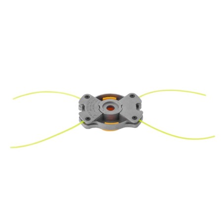 Denzel 96363 trimmer head, MAX 2.4 mm fishing line, puck/nut M8/M10, full -time fasteners-1