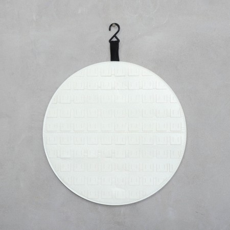 Academician for storage wall “Circle”, D = 39.5 cm, beige color-2