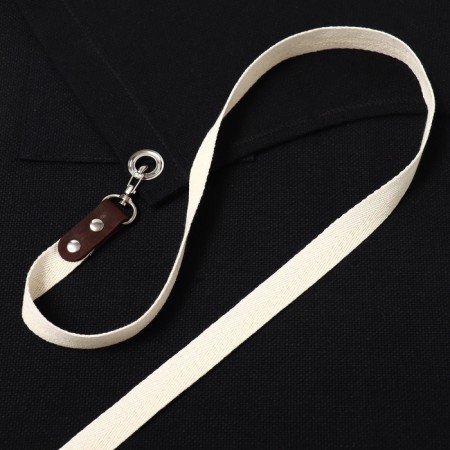 Apron Ethel Minimalist Design Black 60x70cm. 45%linen, 55%HL 395 g/m2-6