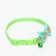 A collar with a bow "style", 33 x 1 cm, green