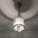Suspended lamp Citilux "Versailles" CL408113, 19X19X40 cm, 1x75W, E27, brown color
