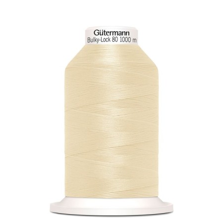 Bulky-Lock 80 Textured thread, 1000m, 730808 (414 light-cream-beige)